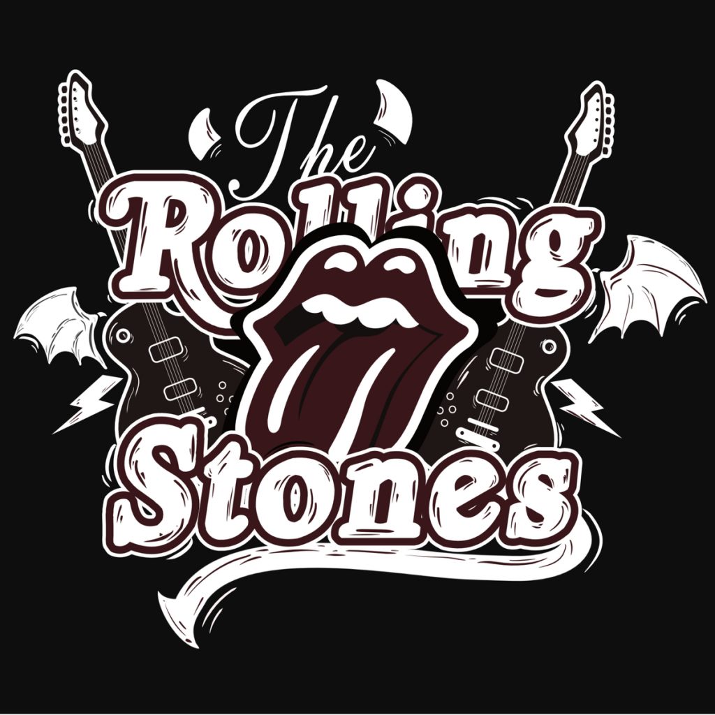 The rolling stones band logo